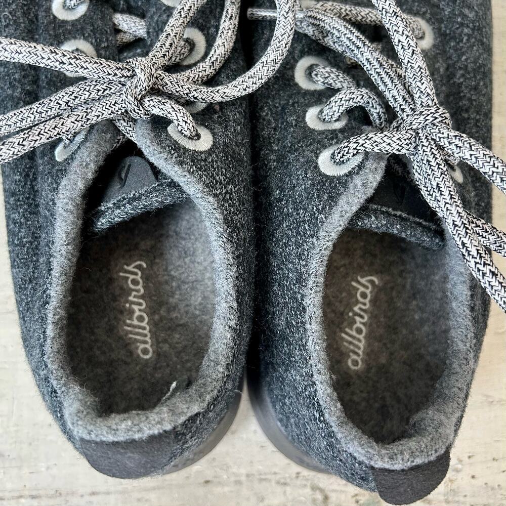 Allbirds wool athletic Runners lightweight warm comfortable minimalist gray 8‌ - Picture 8 of 10